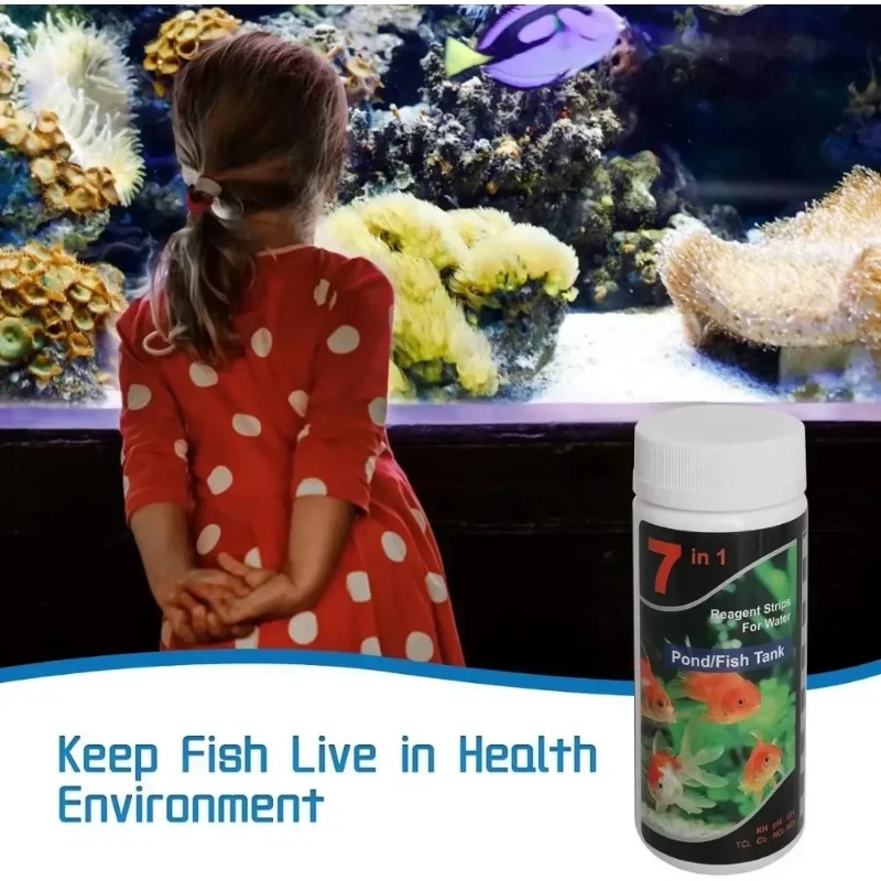 Aquarium Test Kit - Strisce Reattive per Acquario, Test pH