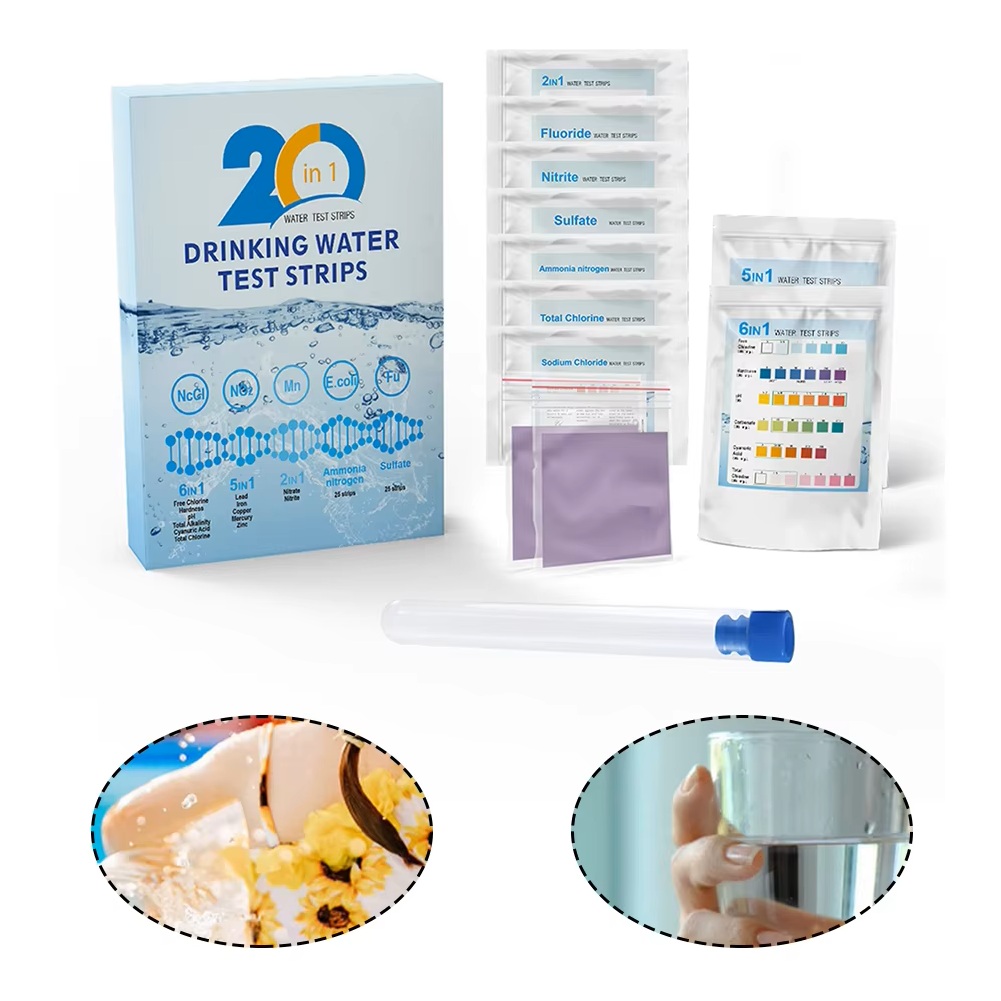Aquarium Test Kit - YAGO Kit di Test dell'Acqua 20