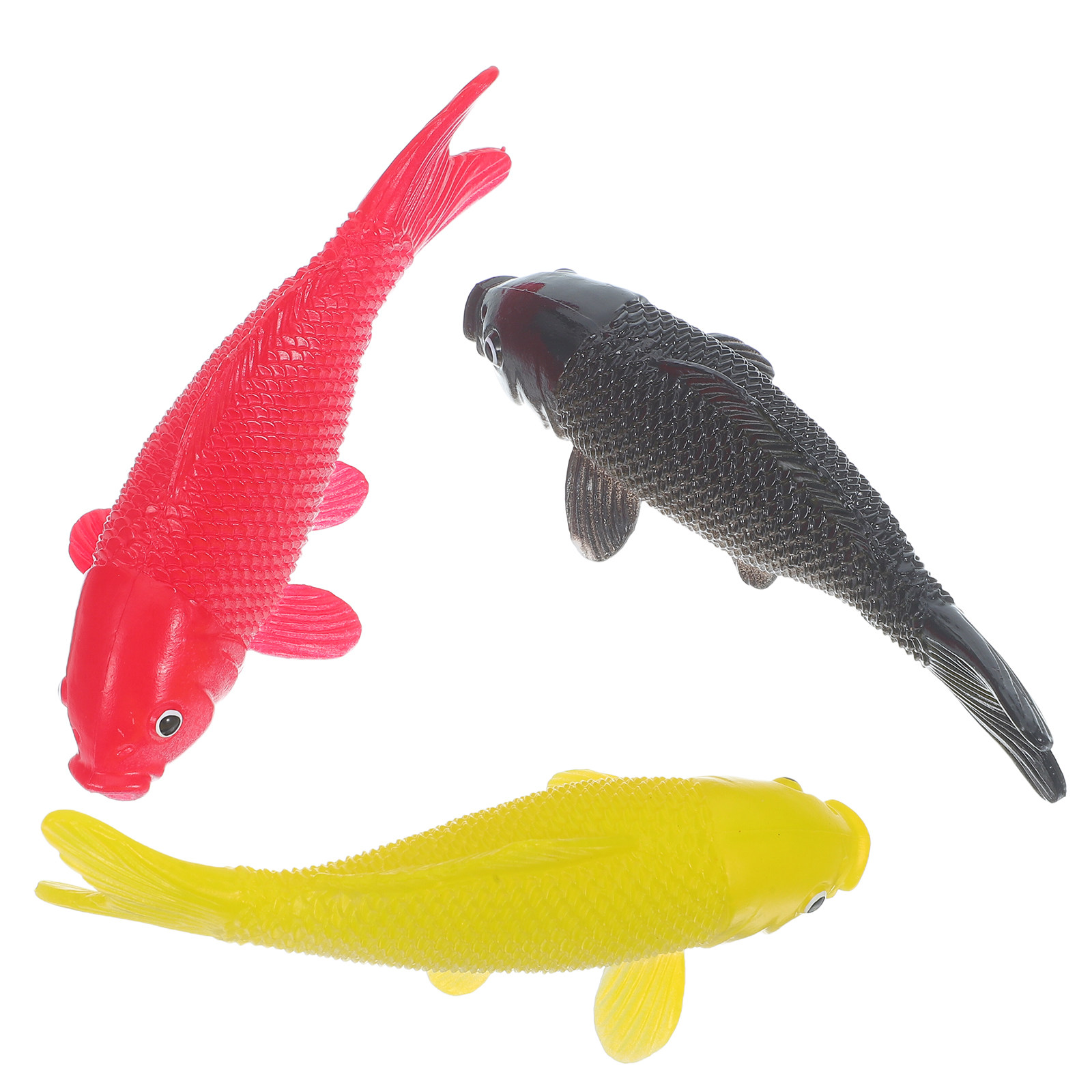 Aquarium Fish Goldfish - Set di 3 Statuette di Pesci