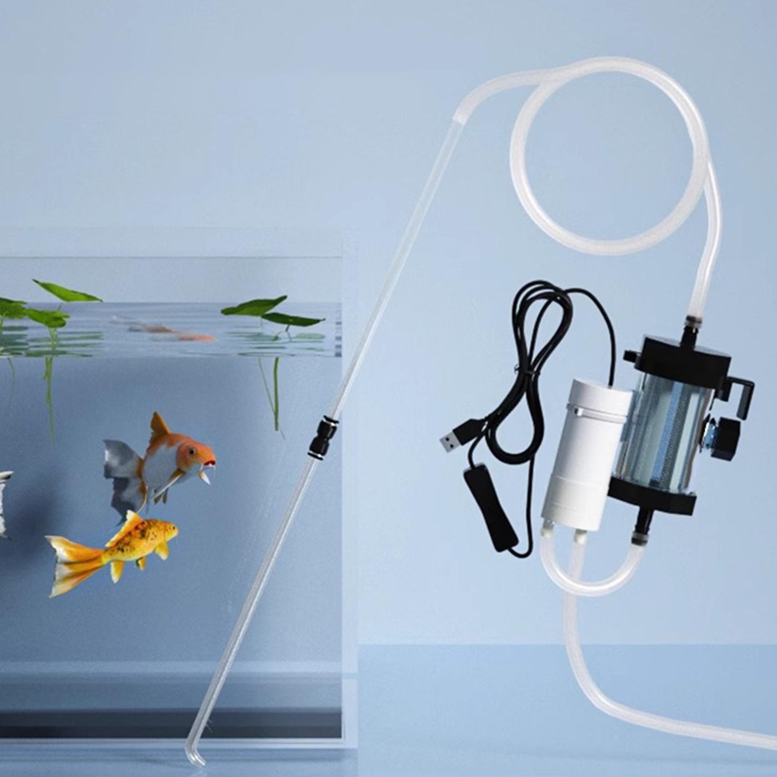Aquarium Fish Electric - Set Pulitore Elettrico per Acquario Domestico,