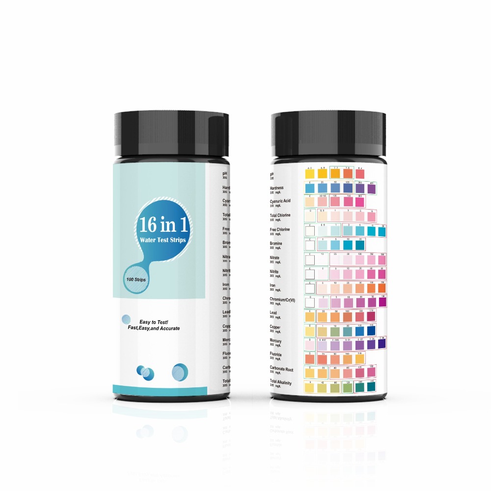 Aquarium Test Kit - Striscia reattiva per acquario Kit di