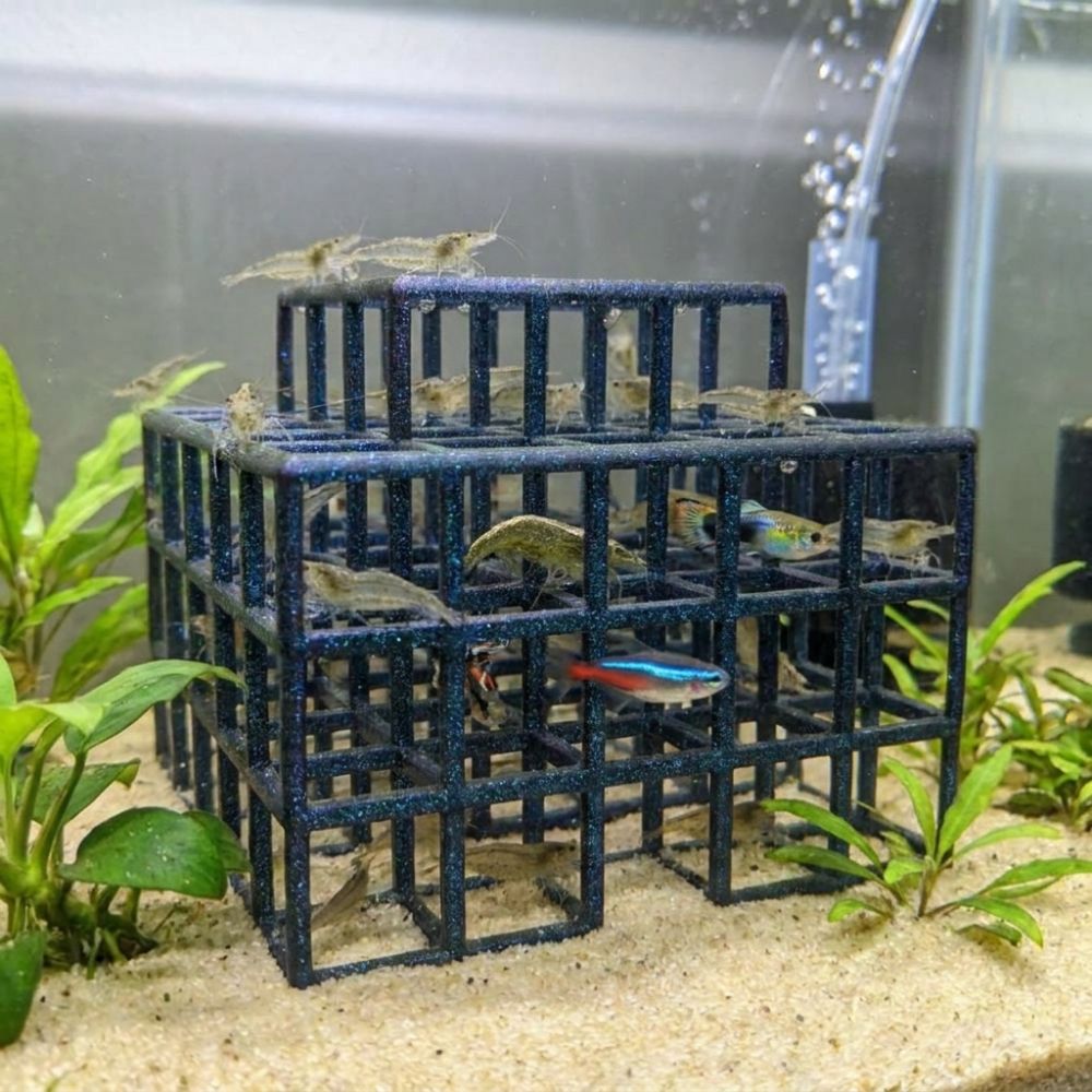 Aquarium Fish Hiding Places - Rifugio per Pesci e Gamberetti Stampato