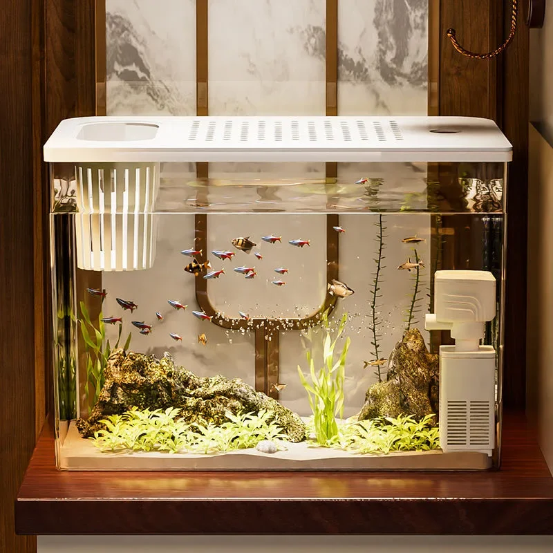 Aquarium Goldfish - PET + ABS acquario nuovo trasparente