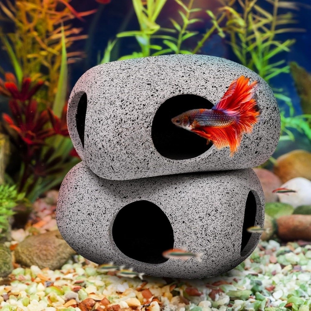 Roccia Nascondiglio per Acquar - Aquarium Fish Hiding Places recensione e prezzo