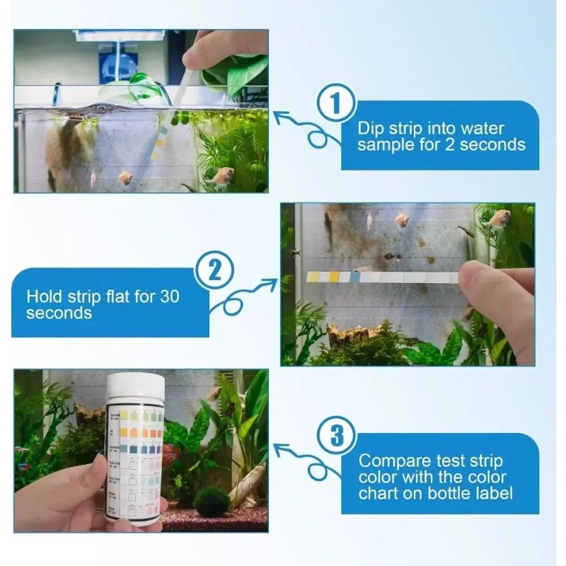 Strisce Reattive per Acquario, - Aquarium Test Kit recensione e prezzo