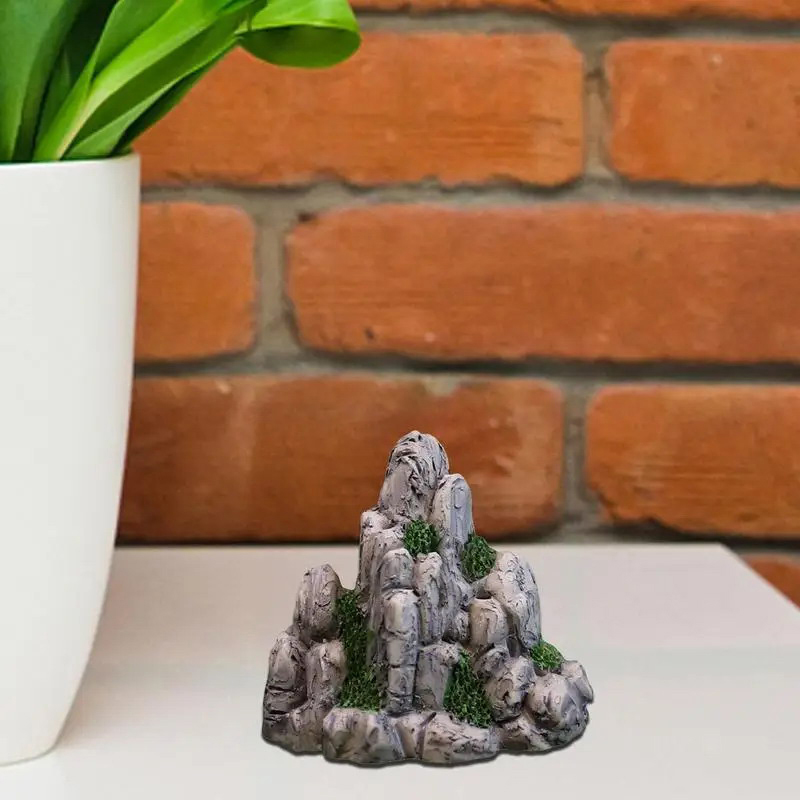 1pc montagna in miniatura piet - Aquarium Decoration Rock recensione e prezzo