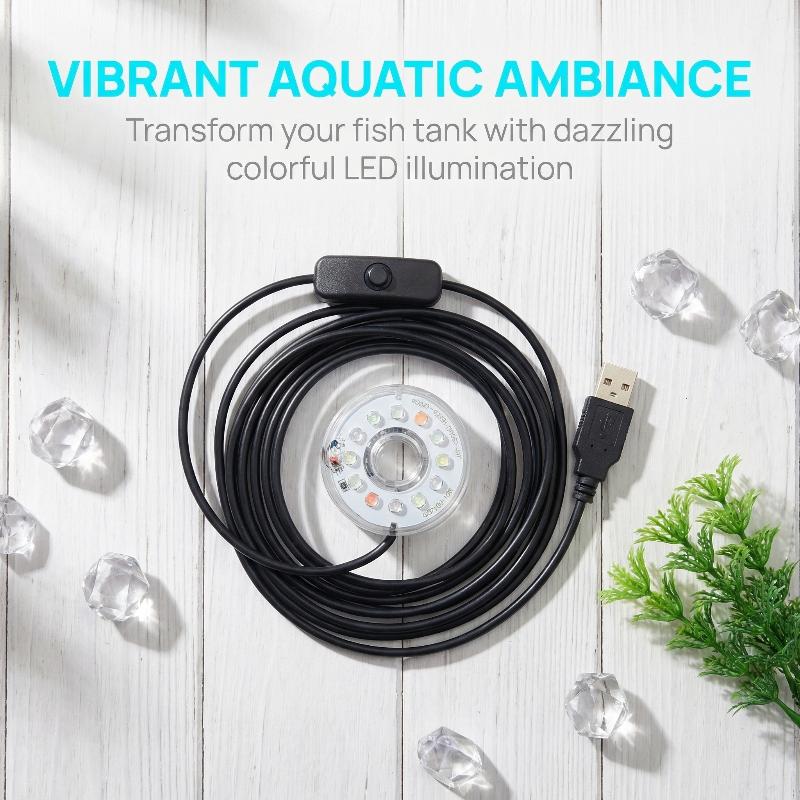 Luce LED USB per Acquario, Lam - Aquarium Fish Lego recensione e prezzo