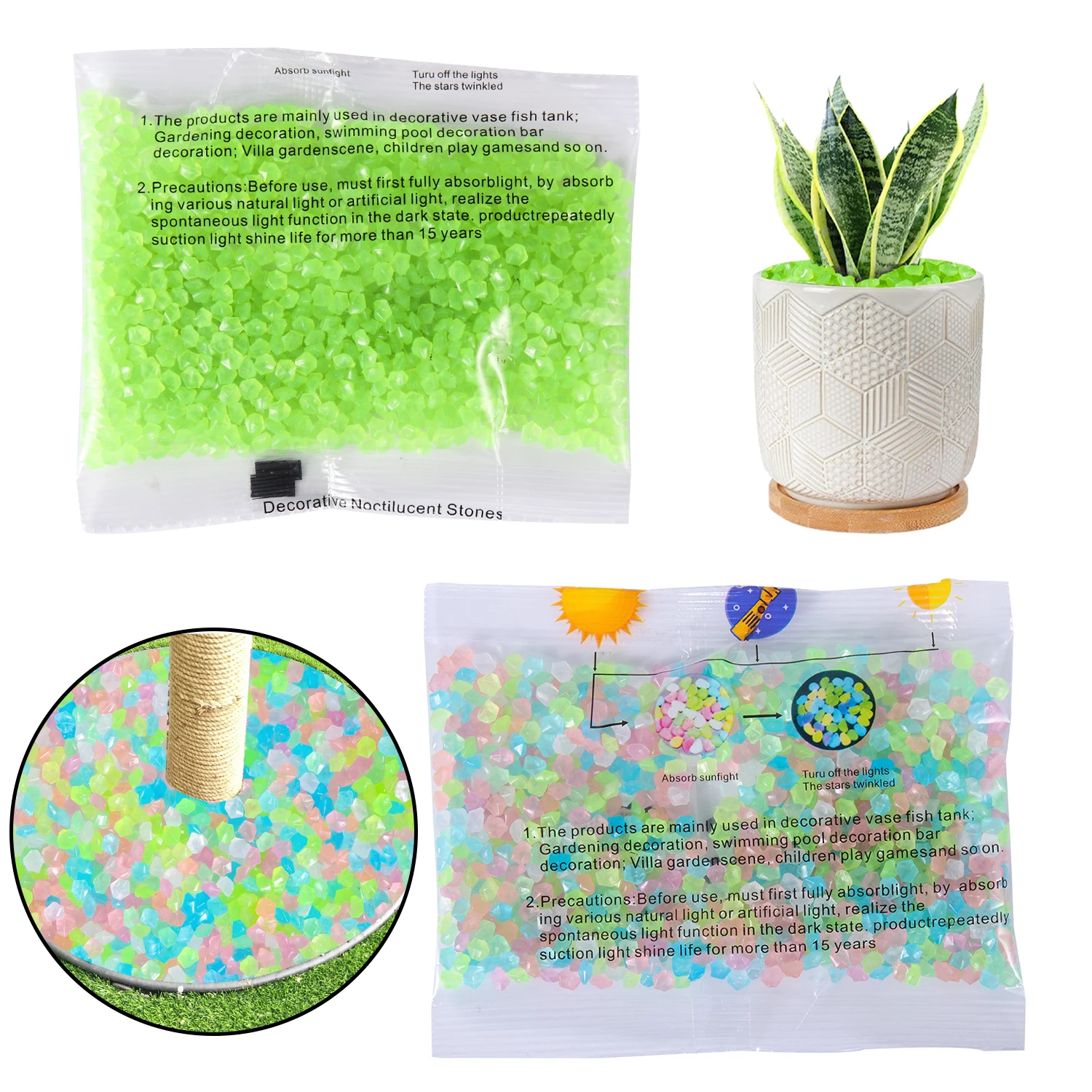 Sabbia Luminosa Decorativa 50g - Aquarium Fish Glow In The Dark recensione e prezzo