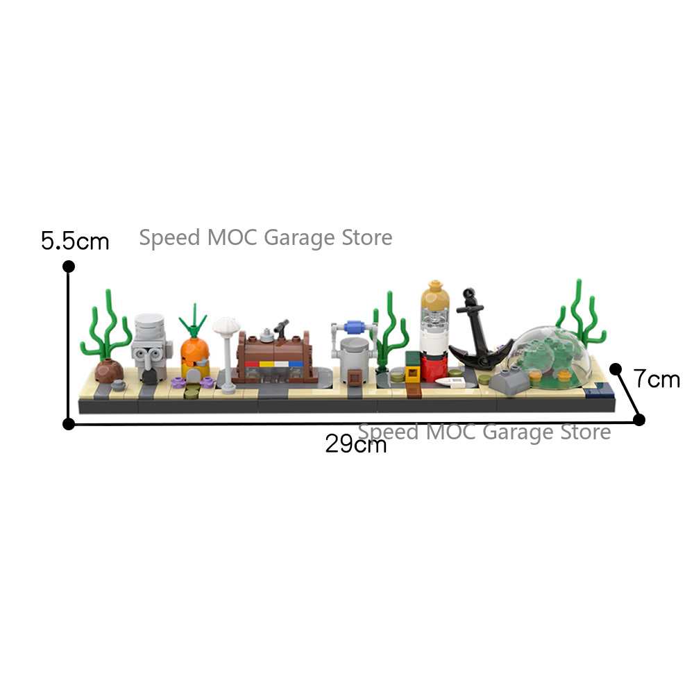 Set MOC Dettagliato di Città S - Aquarium Fish Lego recensione e prezzo