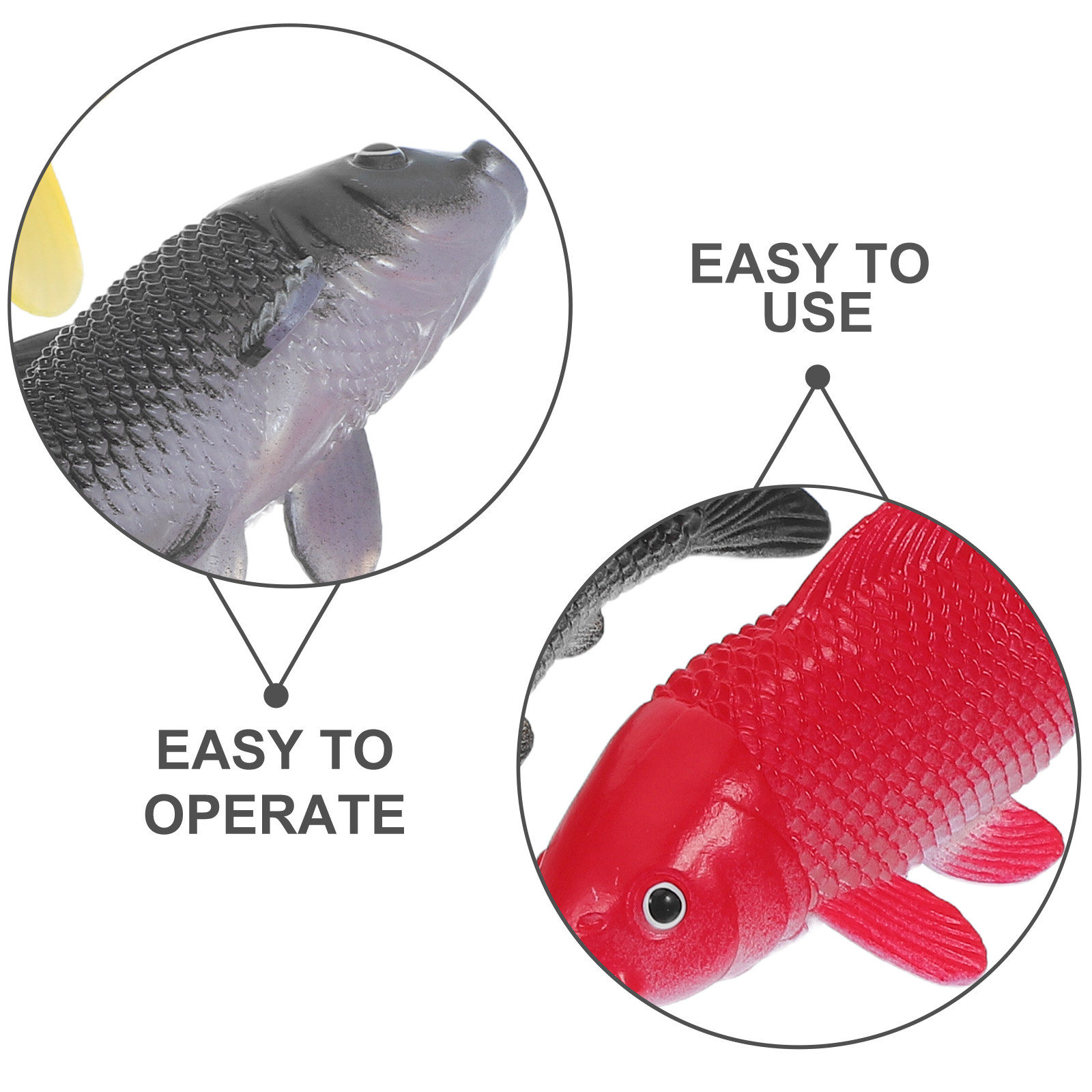 Set di 3 Statuette di Pesci Re - Aquarium Fish Goldfish recensione e prezzo