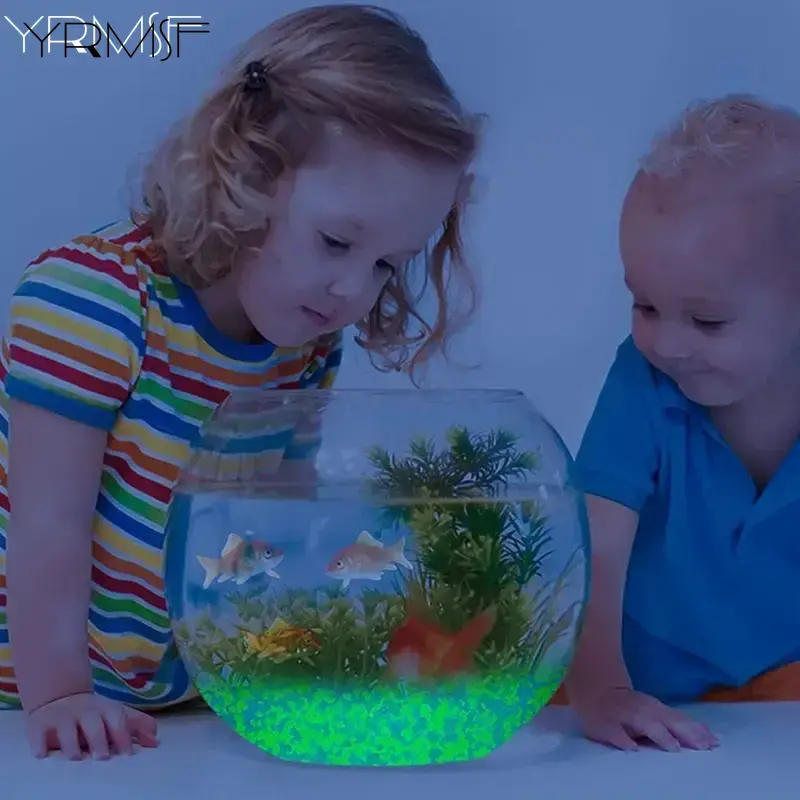 1000 pezzi 3-5mm sabbia lumino - Aquarium Fish Glow In The Dark recensione e prezzo