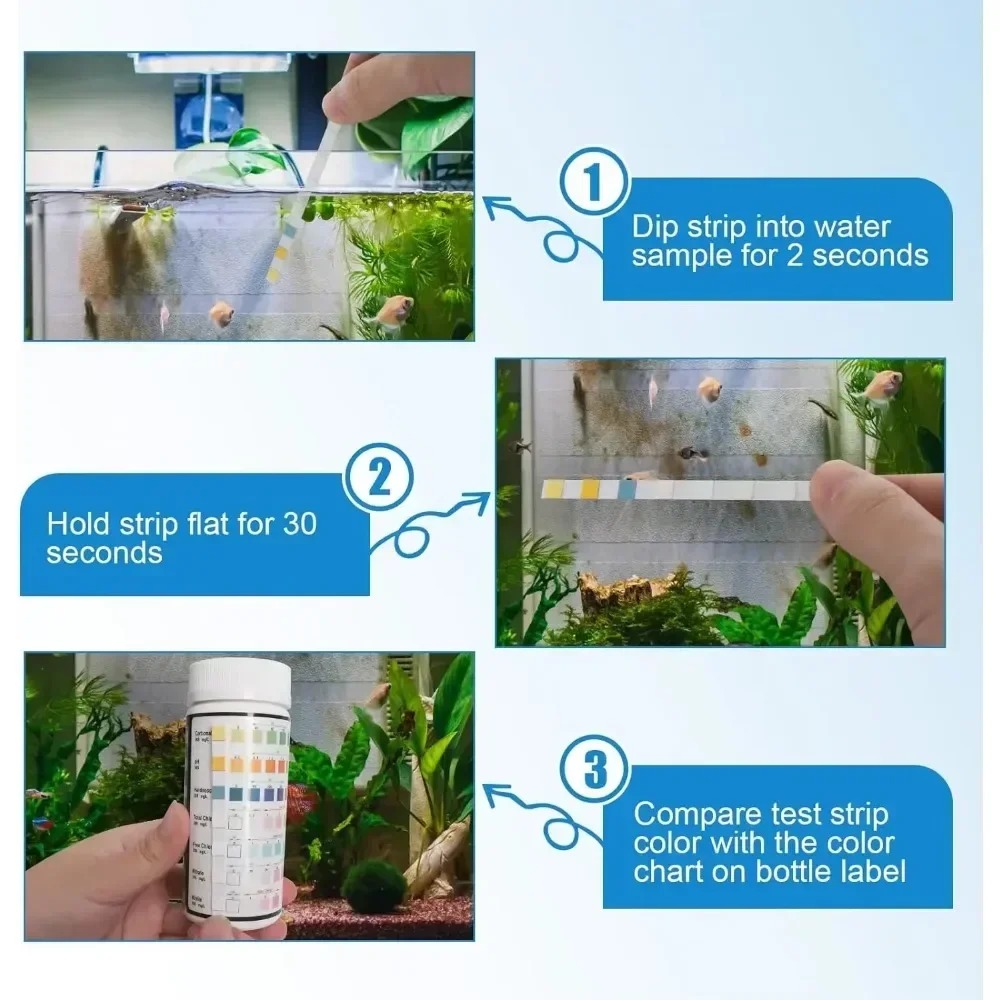 Striscia reattiva per acquario - Aquarium Test Kit recensione e prezzo