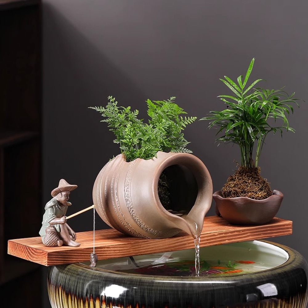 Fontana d'Acqua in Ceramica, O - Aquarium Decoration Rock recensione e prezzo